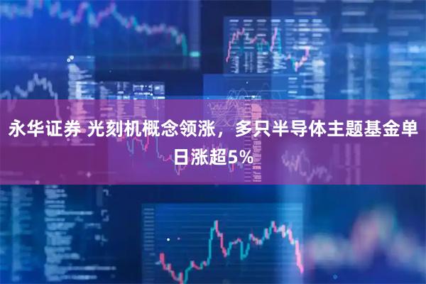 永华证券 光刻机概念领涨，多只半导体主题基金单日涨超5%