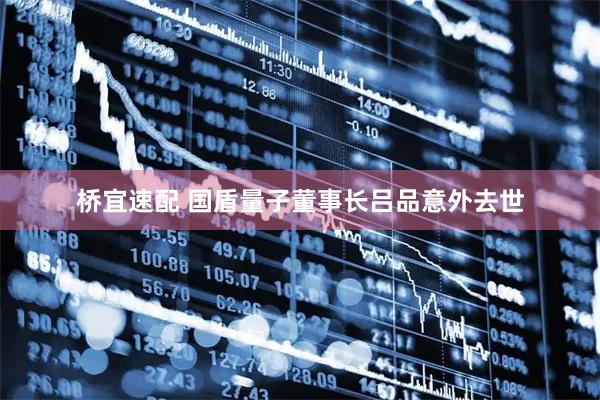 桥宜速配 国盾量子董事长吕品意外去世