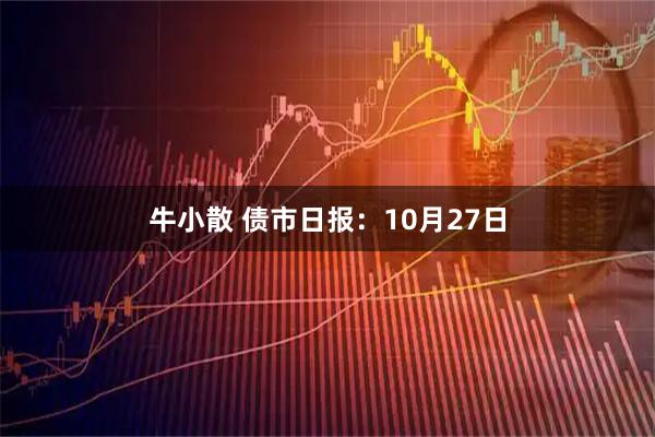 牛小散 债市日报：10月27日